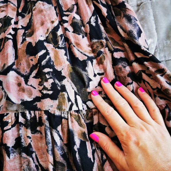 Aritzia Wilfred Midi Dress ~ Size S (Small) - Picture 2 of 5